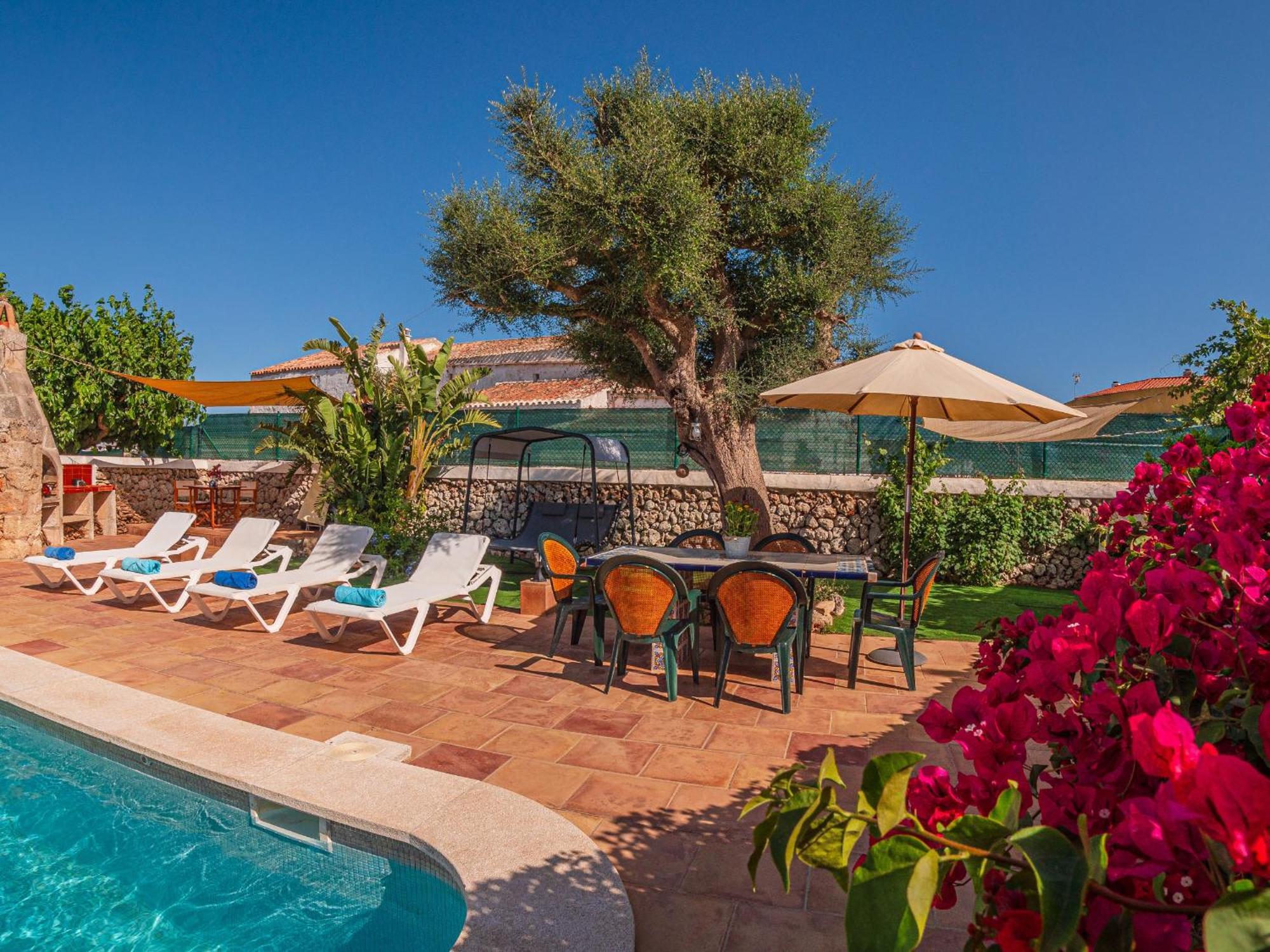 Casa Rural Menorquina Con Piscina Y Barbacoa Sant Climent Exteriör bild
