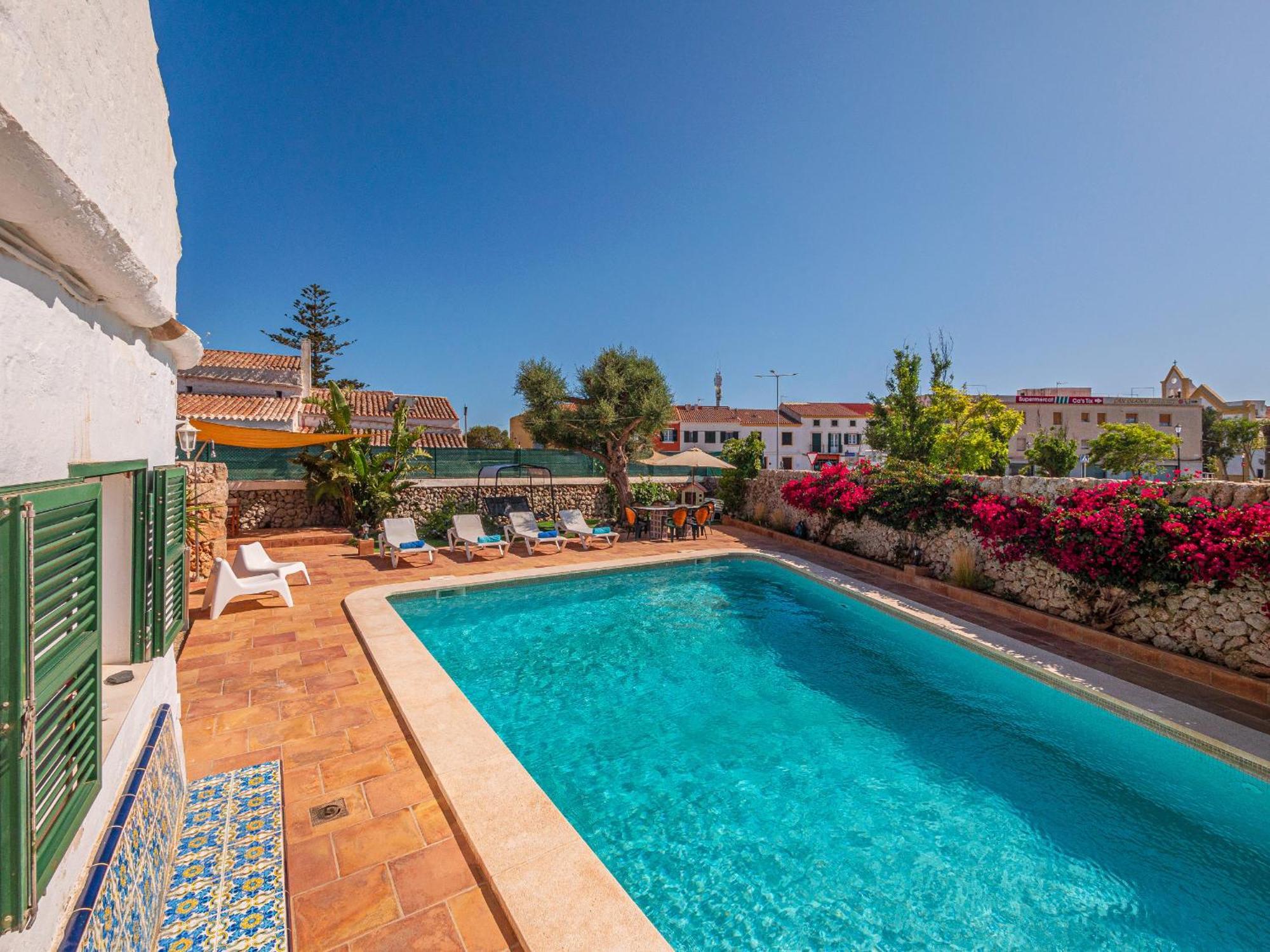 Casa Rural Menorquina Con Piscina Y Barbacoa Sant Climent Exteriör bild
